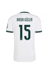 Real Madrid Arda Guler #15 Fotballdrakt Hjemme Klær 2026-27 Korte ermer